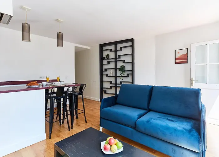 Bnbnova - Latin Quarter - 1br With Balcony Apartament Paryż